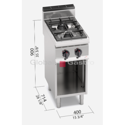 Plynový sporák Bertos G7F2MP | Bertos 117097006